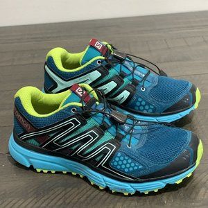 Salomon Women's US 6.5 -  X-Mission 3 Trail Running Blue Sneaker Shoes 401085